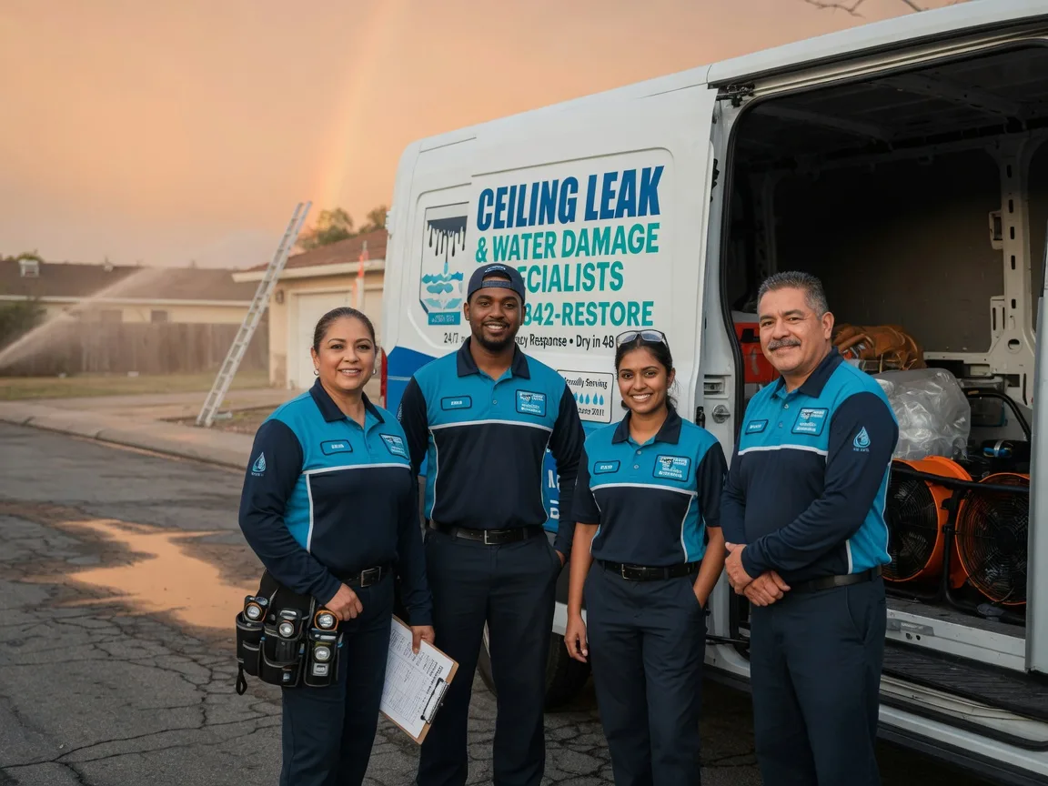 Ceiling Leak Cleanup company in Tower, MN